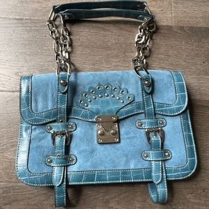 Blue purse